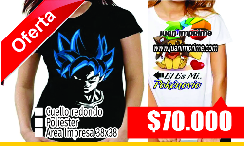 Juanimprime; diseño e impresion de camisetas